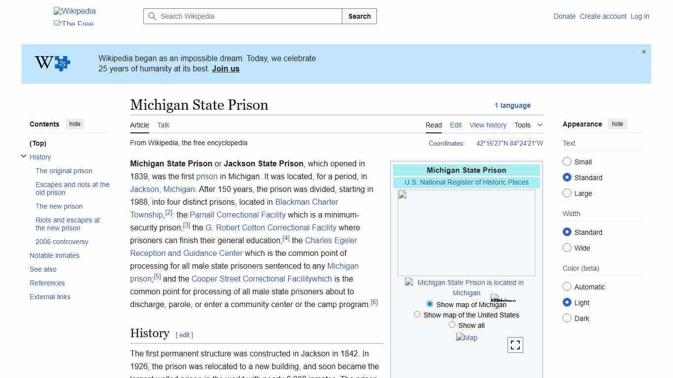 Michigan State Prison - Wikipedia