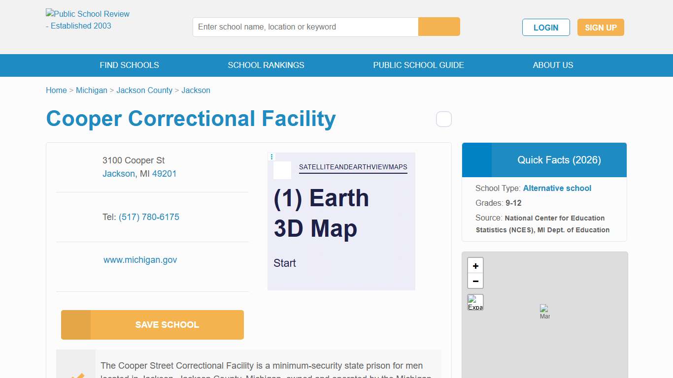 Cooper Correctional Facility (2026 Ranking) - Jackson, MI