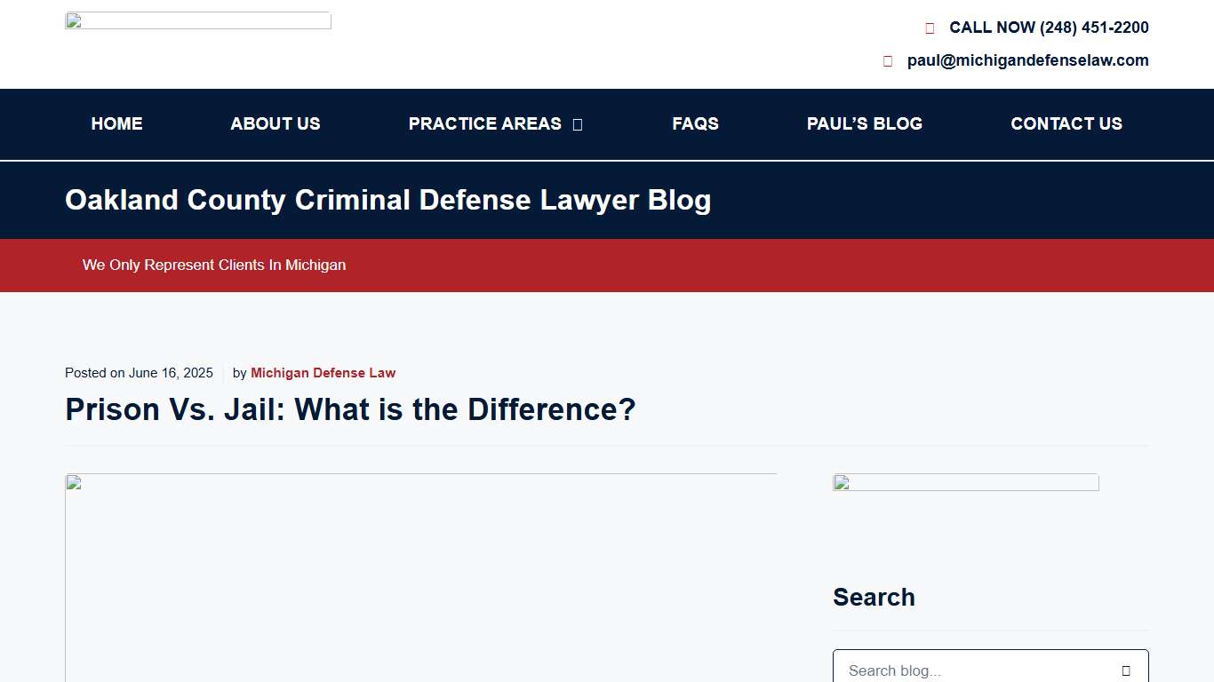 Prison Vs. Jail: What is the Difference? ⚖️ - Updated Jun 2025